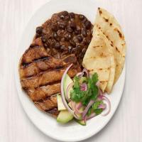 Spicy Pork Chops with Black Beans image