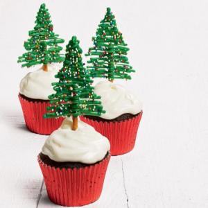 Christmas Tree Cupcakes_image
