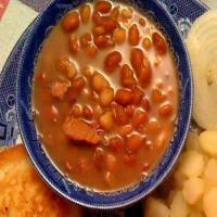 southern ham and beans image