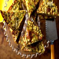 Israeli Couscous and Spicy Herb Frittata_image