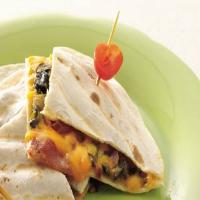 Chile, Cheese and Bacon Quesadillas image