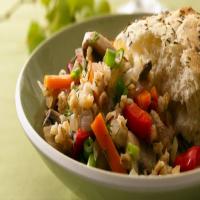 Toasted Barley with Mixed Vegetables_image