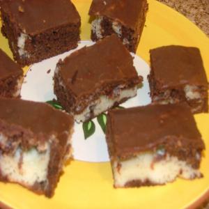 Frosted Marble Brownies image