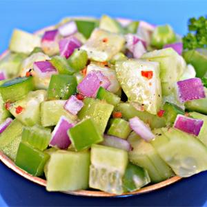 Italian Onion Cucumber Salad_image