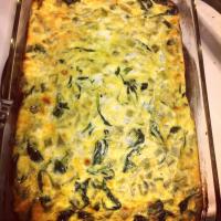 Low-Carb Crustless Green Chile and Cheese Quiche image