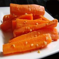 Orange Sesame Carrots image