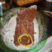 Buche De Noel / Yule Log Cake image