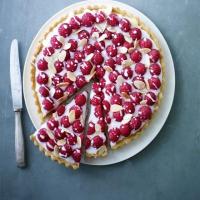 James Martin's double raspberry bakewell tart image