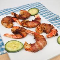 Air Fryer Bacon-Wrapped Shrimp_image