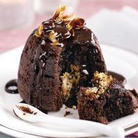 Chocolate amaretti puddings_image