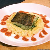 Marinated Cod Fillet and Corn Pudding_image