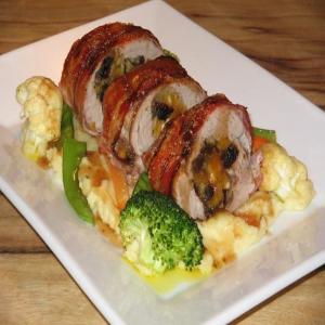 Rolled Pork Roast With Prune & Apricot Stuffing_image