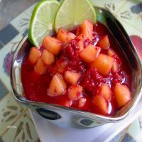 Melon and Raspberry Compote image