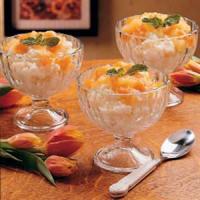 Apricot Rice Custard image