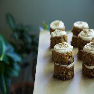 Mini Carrot Cakes with Tahini Buttercream Recipe on Food52_image