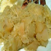 Baked Sauerkraut With Apples_image