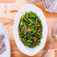 Spicy Stir-Fried Green Beans and Scallions_image