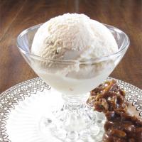 Salted Pecan-Maple Ice Cream image