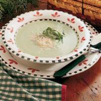 Creamed Asparagus Soup image