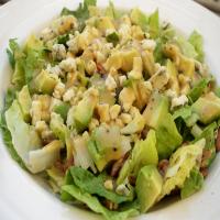 Blue Cheese-Pecan-Avocado Salad With Honey Mustard Vinaigrette_image