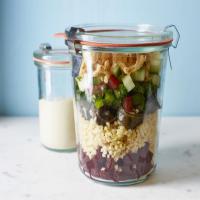 Middle Eastern Millet Salad-in-a-Jar image