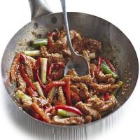 Korean sesame pork stir-fry image