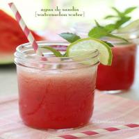Agua De Sandia (Watermelon Water)_image