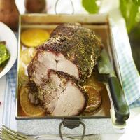 Roast pork with fennel & rosemary_image