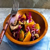 Radicchio Salad With Golden Beets and Walnuts_image