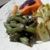 Wok-Seared Sesame Green Beans image