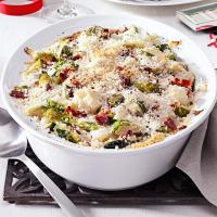 Brussels Sprouts & Cauliflower Gratin_image