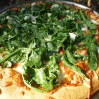 Biancoverde (Greens on White) Pizza image