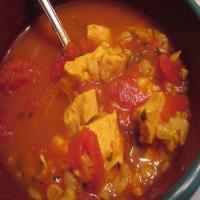 Curried Chicken And Rice Soup_image