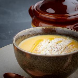 Roasted Butternut Squash Soup with Coconut Milk_image
