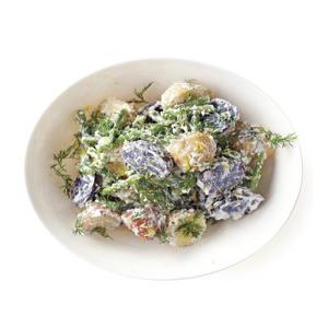 Potato Salad with Green Beans and Ricotta image