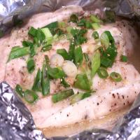 Flounder Fillets Grilled in Foil With an Asian Touch_image