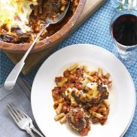 Italian sausage polpettina & macaroni bake image