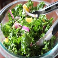Raw Kale Salad With Lemon-Honey Vinaigrette_image