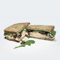 Smoked Turkey, Blue Cheese, and Red Onion Sandwiches image