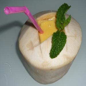 Mango Lassi With Coconut Water image