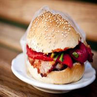 Roast Pork and Pepper Sandwiches image