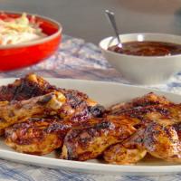 Grilled Chicken with Figgy Barbecue Sauce image