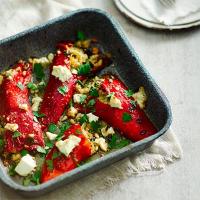 Stuffed red peppers image