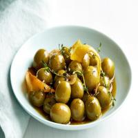 Citrus Marinated Olives image
