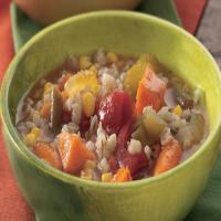 Slow-Cooker Vegetable Soup with Barley image
