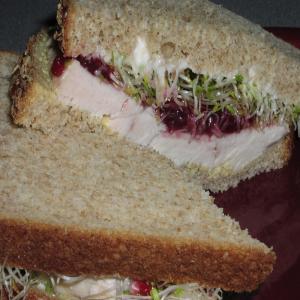 Turkey and Cranberry Sandwich image