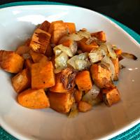 Oven Roasted Sweet Potatoes image