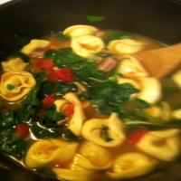 Rustic Italian Tortellini Soup Recipe - (4.5/5) image