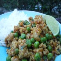 Chicken Curry With Peas and Coriander image