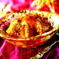 Mocha Bread Pudding with Caramel Sauce_image